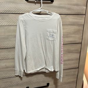 White girls size S(7-8) vineyard vines t-shirt
